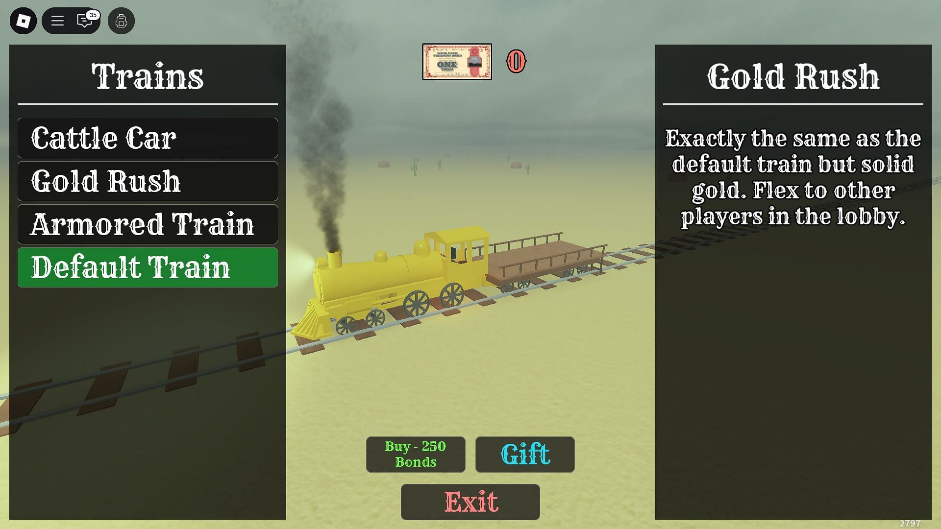 The Gold Rush (Image via Roblox)